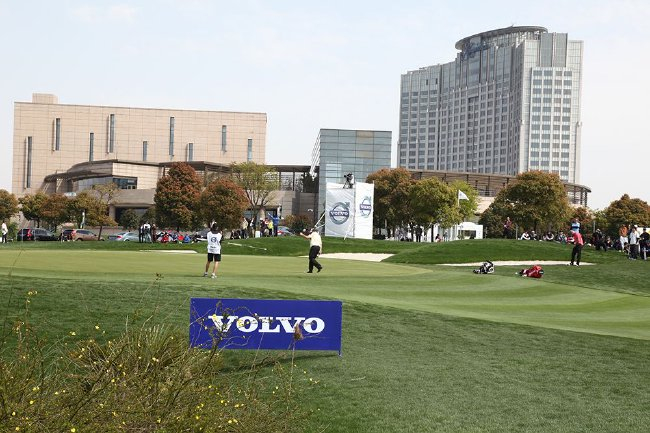第16届沃尔沃中国公开赛在金鸡湖国外高尔夫俱乐部举行