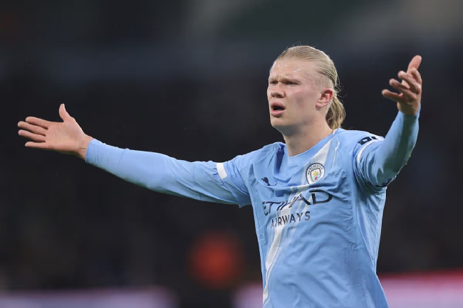 曼城锋霸哈兰德缺战