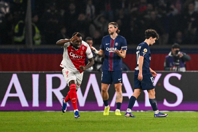 巴黎圣曼1-3摩纳哥