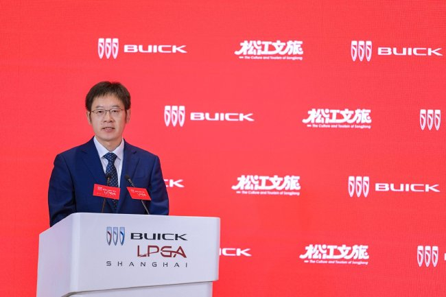 中国高尔夫球协会秘书长韦庆峰致辞
