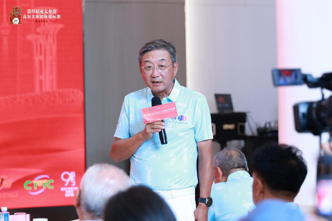 中高协常务理事、北京高尔夫球运动协会主席张敬东