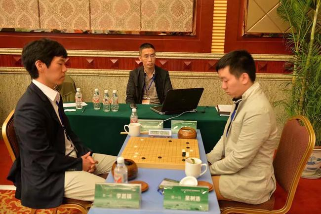 围乙联赛吴树浩对阵李昌镐