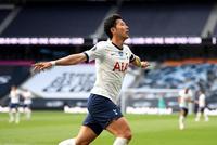 英超-孙兴慜传射铁闸绝杀 热刺2-1逆转胜阿森纳
