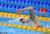 女子400米自由泳决赛 李冰洁铜牌打破亚洲纪录