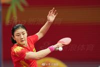世乒赛陈梦孙颖莎均横扫赢球 中国女队3比0加拿大