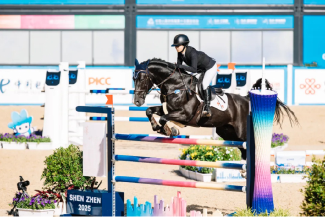 史知让&amp；Outrageous Charmer（马主：史琪）在第十五届全运会中