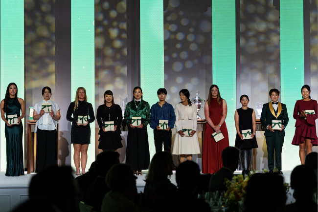 2025年LPGA颁奖典礼获奖者揭晓 王馨迎获首冠奖
