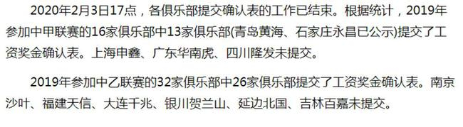 中国足协官网截图