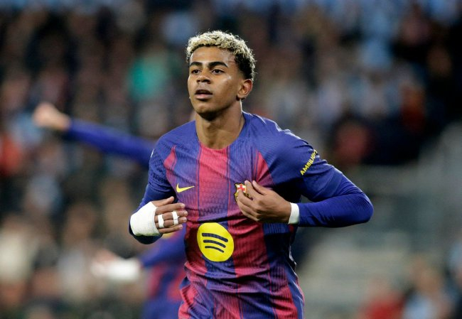 巴萨前锋亚马尔累计黄牌停赛