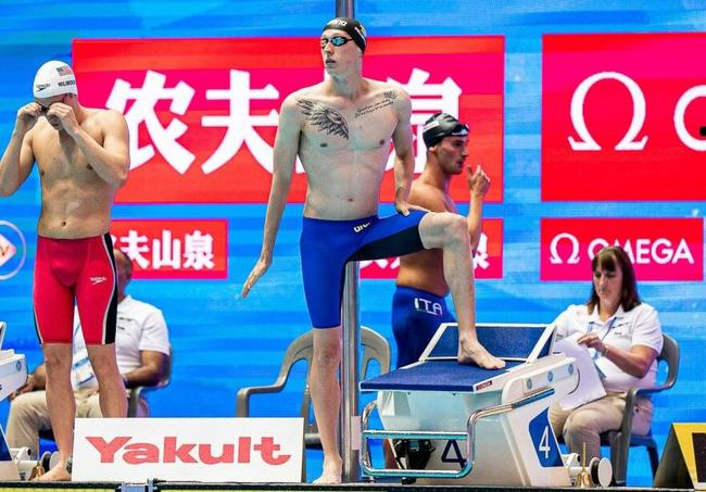 德国名将弗洛里安在2019年光州游泳世锦赛上