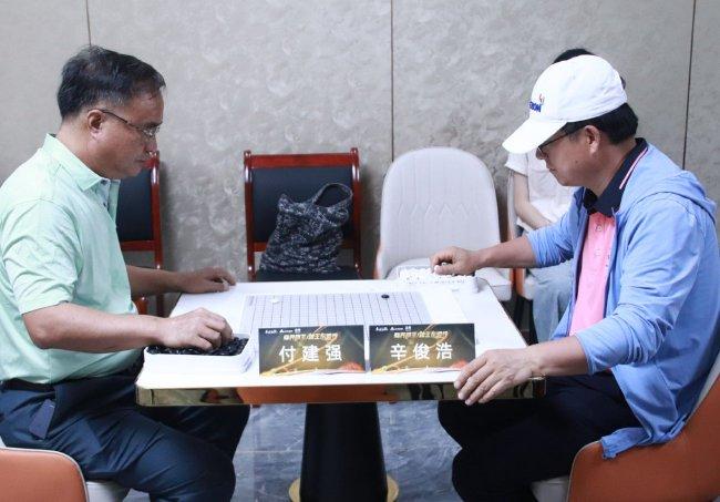 辛俊浩对阵付建强