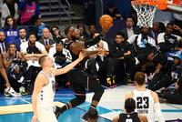 詹杜50分全明星正赛詹队20分大翻盘 杜兰特MVP