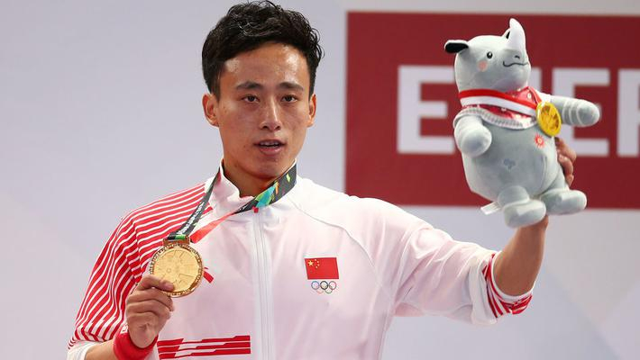 孙培原为中国夺得亚运会首金