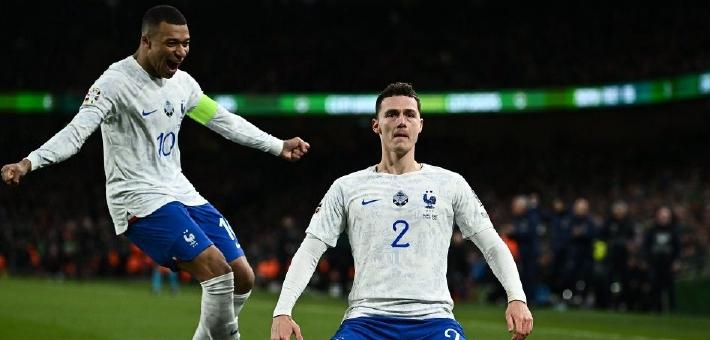 [欧预赛]法国1-0客胜爱尔兰 帕瓦尔世界波