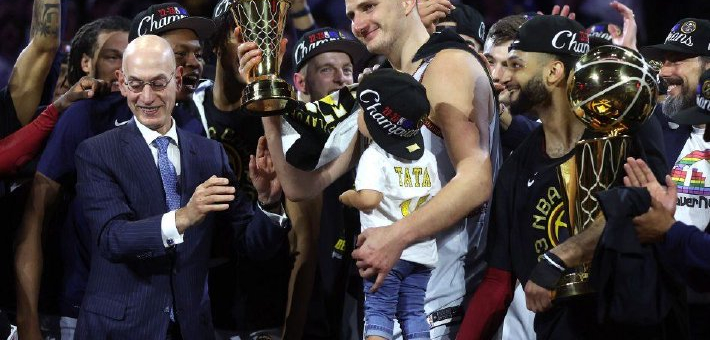 [NBA]掘金大比分4-1热火夺队史首冠