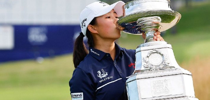殷若宁赢女子PGA锦标赛冠军