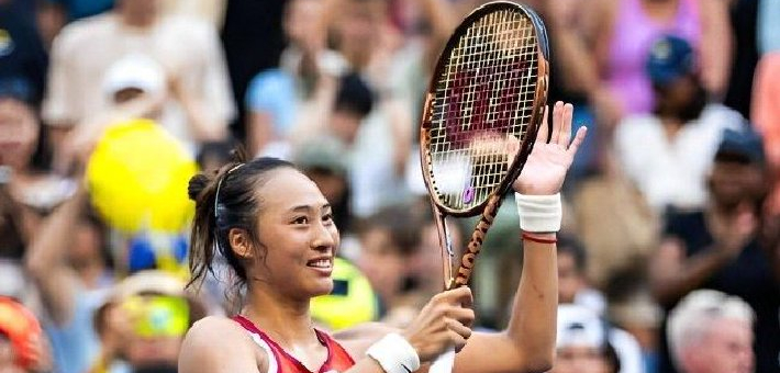 郑钦文生涯首进大满贯八强