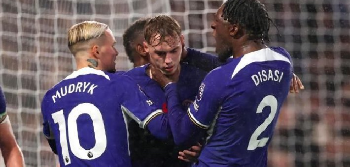 英超-哈兰德梅开二度帕尔默绝平 切尔西4-4曼城