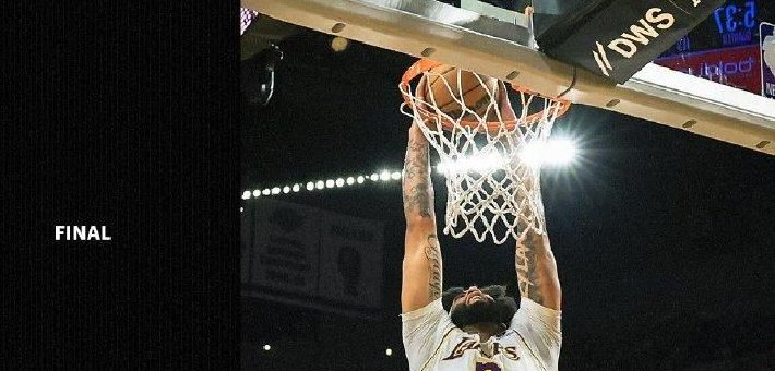 詹姆斯缺阵浓眉30+13+6 湖人力克开拓者两连胜