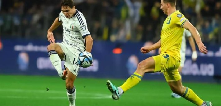 欧预赛-意大利0-0战平乌克兰 直接晋级欧洲杯正赛