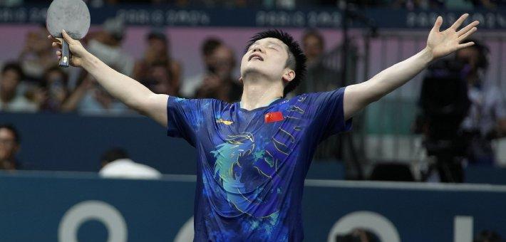 奥运会乒乓球樊振东4-3逆转张本智和 晋级男单4强