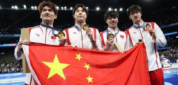 第19金！中国队夺得男子4×100混合泳接力金牌