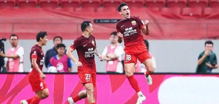 足协杯-奇塔迪尼双响 海港3-2申花决赛将战泰山