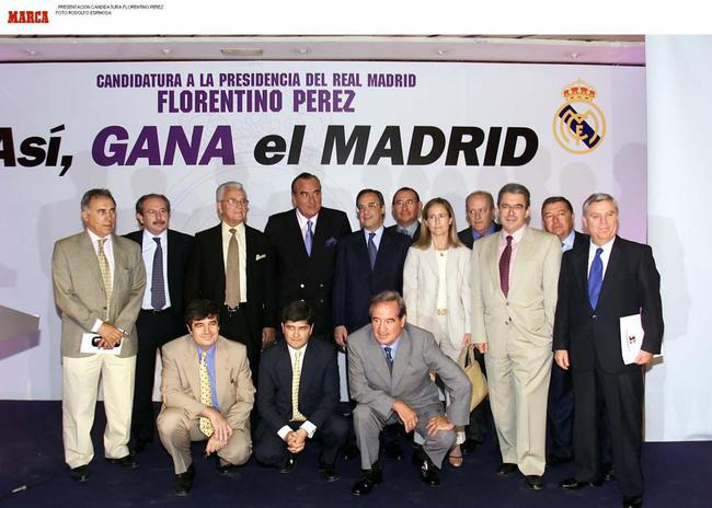 弗洛伦蒂诺跟他的团队