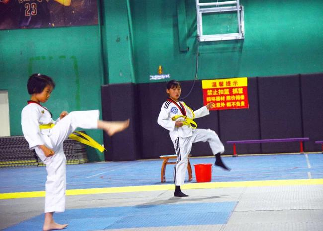 跆拳道精彩瞬间