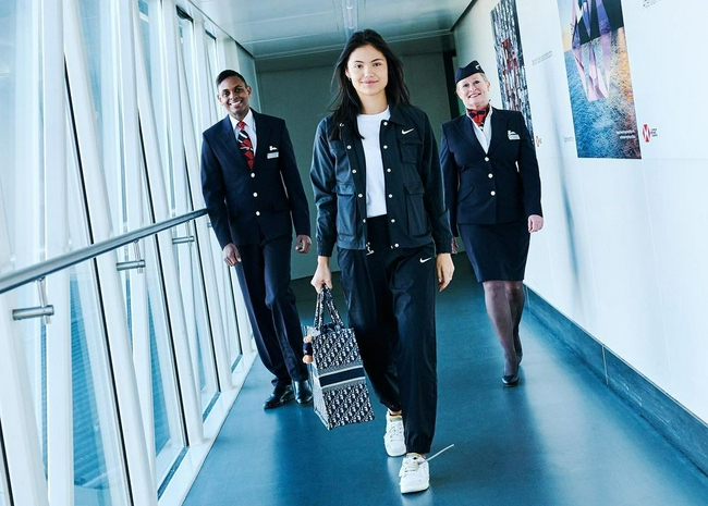 拉杜卡努成为了英国航空公司全球品牌大使