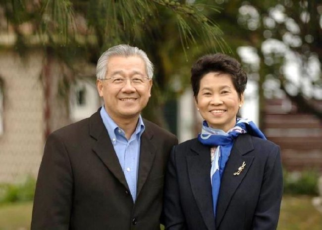 戴耀宗和苏婉（LAGT和皇后杯的创办人之一）