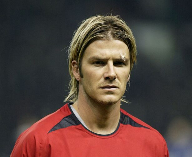 贝克汉姆当年因为飞靴挂彩