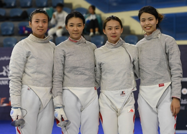 中国女子佩剑队