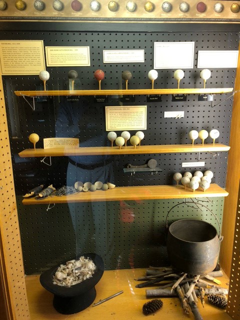 名人堂博物馆古董高尔夫球藏品