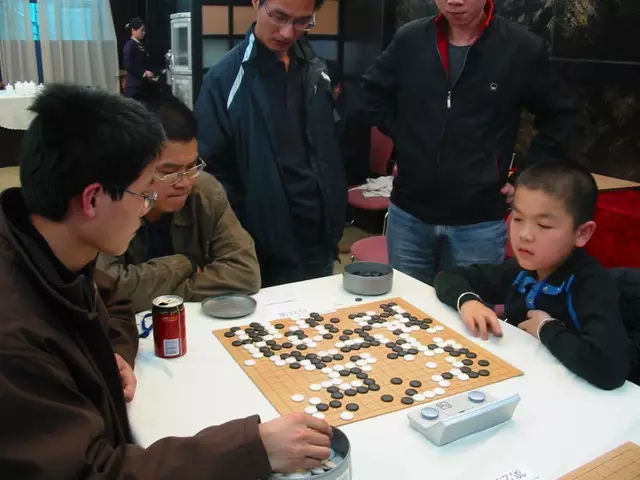 在丽水学棋时的小柯洁