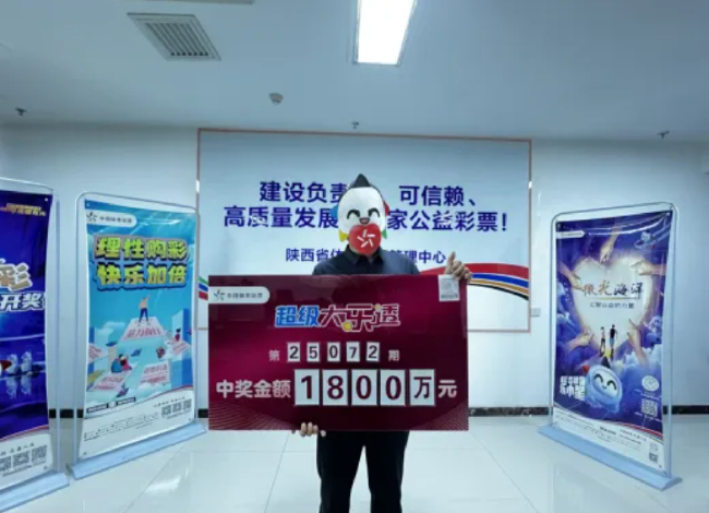 中奖得主领奖照