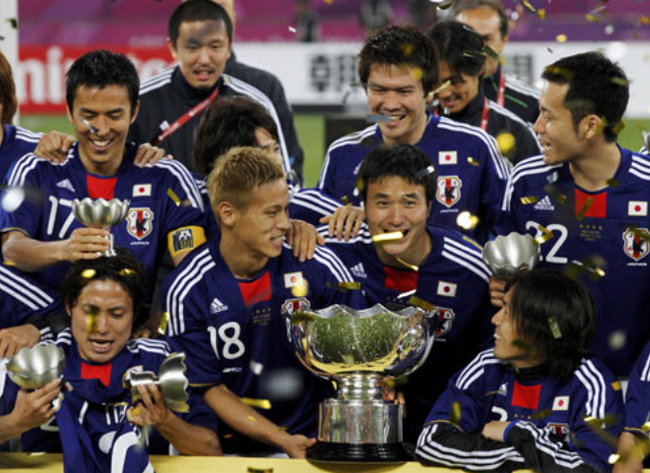 日本亚洲杯夺冠