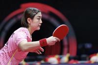 奥运模拟赛陈梦第6局连下6分 4-2孙颖莎夺女单冠军