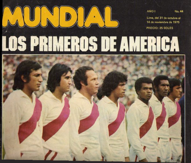 秘鲁夺得1975年美洲杯冠军
