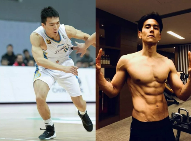 肌肉线条不逊彭于晏