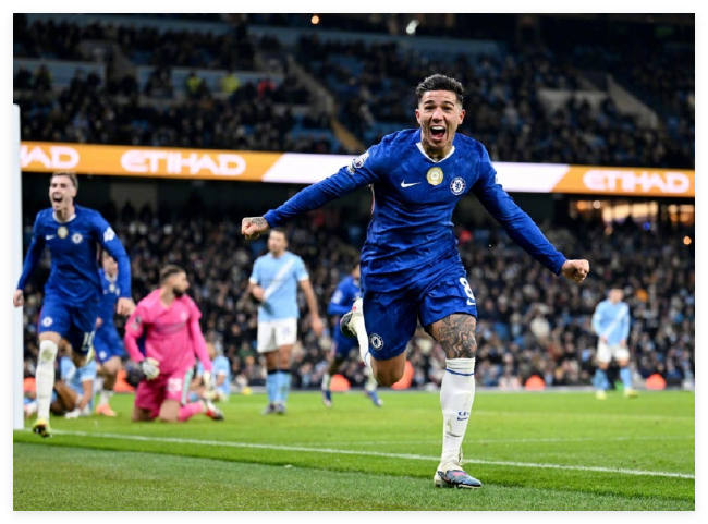 曼城1-1被切尔西绝平