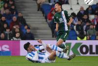 国王杯-武磊首发中楣+头球险破门 西班牙人0-2负
