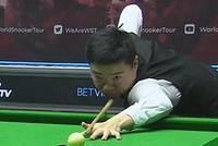 欧洲大师赛丁俊晖连胜3局 5-2逆转艾伦进8强