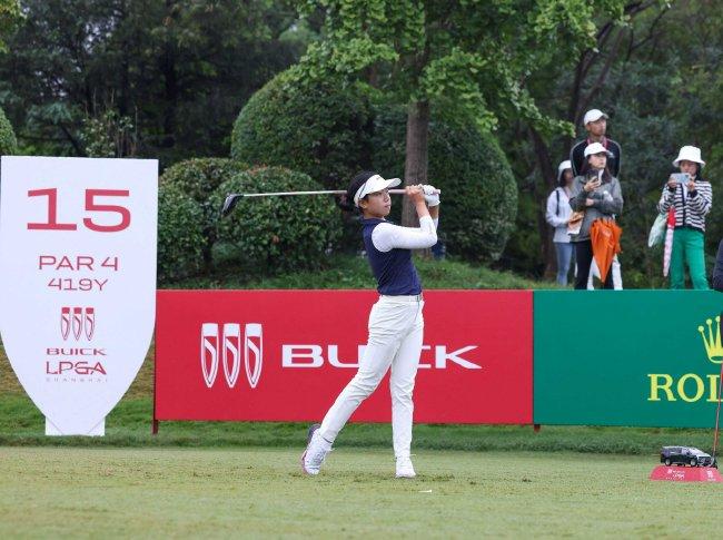 刘宇婕在2023别克LPGA锦标赛