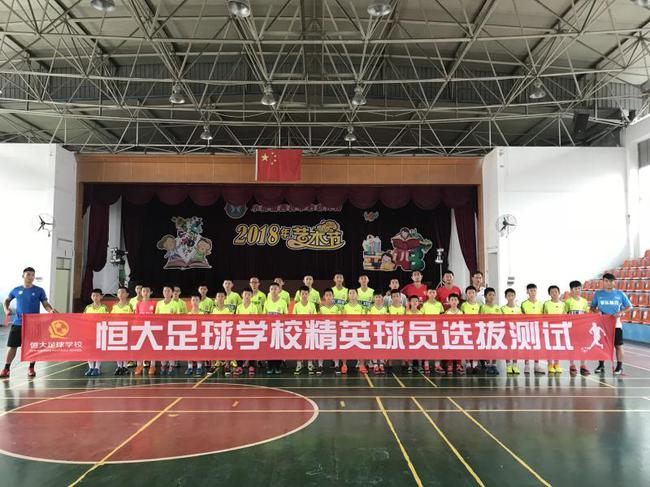 精英球员海选现场