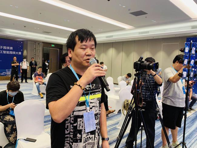 天元围棋频道记者提问