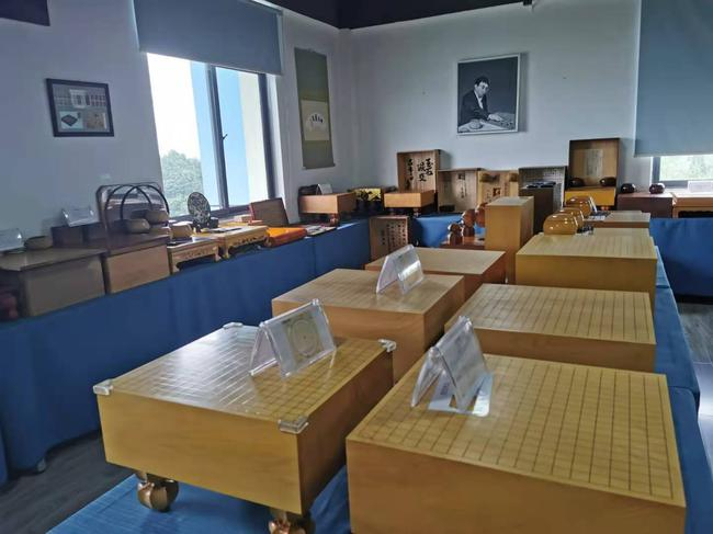 优普围棋博物馆一角
