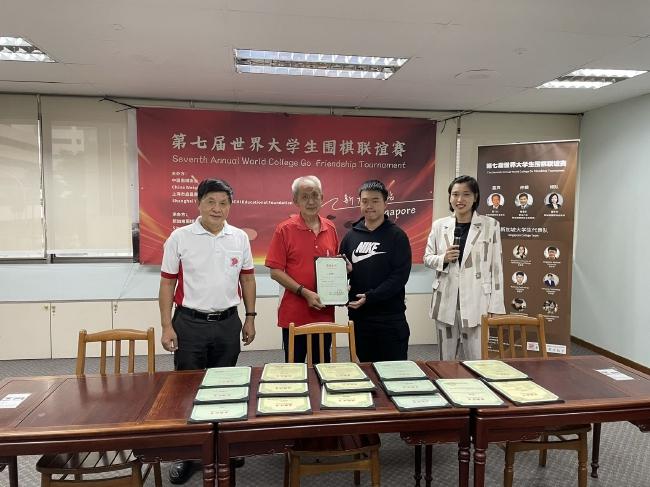 陈毅霖：新加坡的围棋活动很丰富 为大学生活增添了色彩