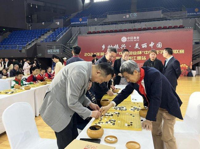 　王汝南为棋迷讲解棋局