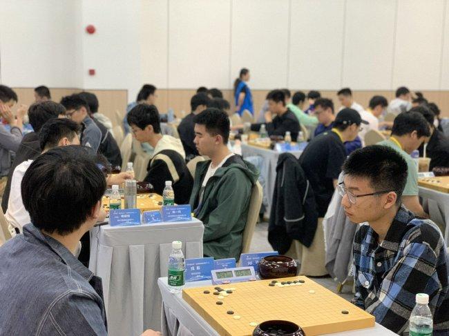 全国围棋个人赛男子组现场